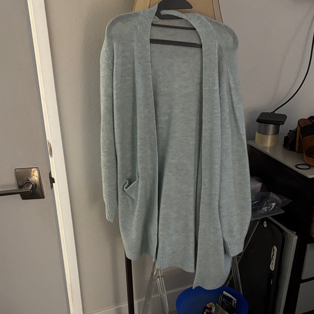 Lucky Brand Soft Blue Women's Cardigan